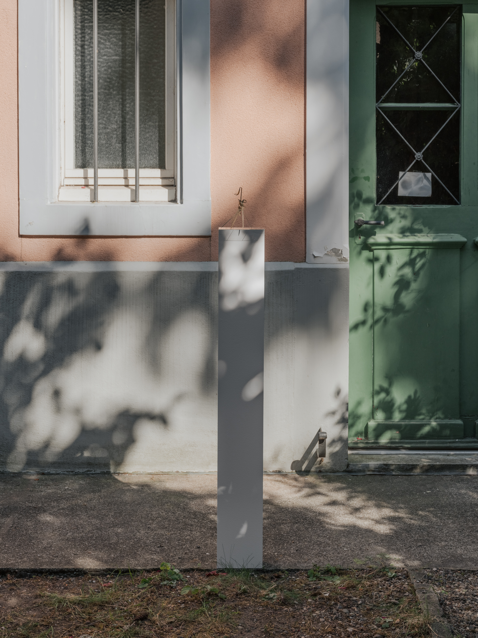 Installation view, garden